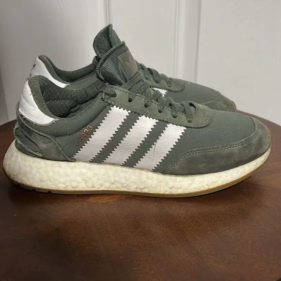 🔥 Adidas Original I-5923 Sneakers - Base Green - Casual Running Shoes Men Sz 7
