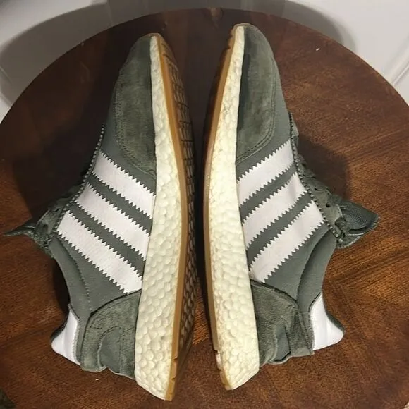 🔥 Adidas Original I-5923 Sneakers - Base Green - Casual Running Shoes Men Sz 7