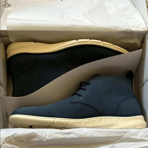 🦋 - Aldo Men's Blue Chukka Boots