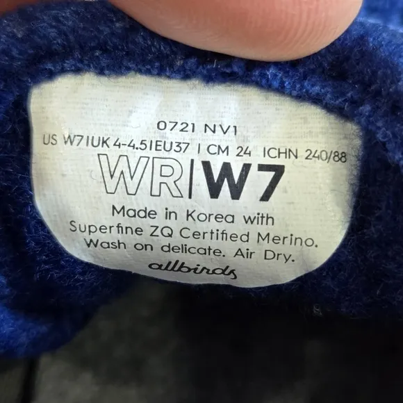 🐢 Allbirds Size 7 Wool Shoes. Sam's Club Limited Edition