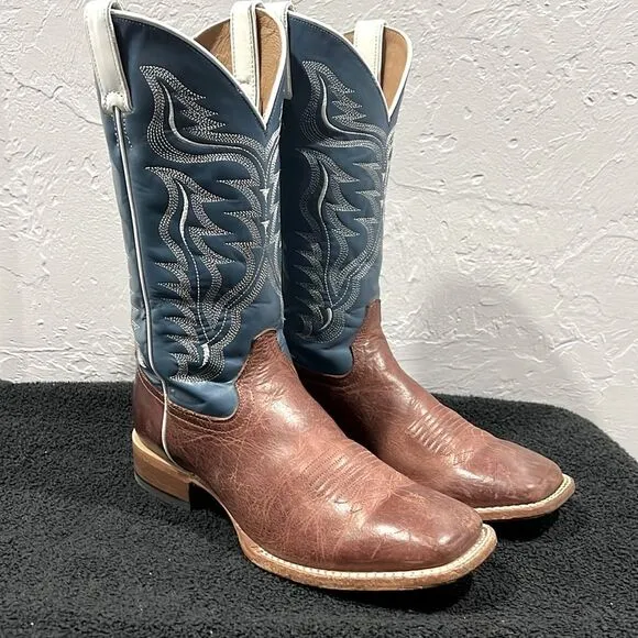🔥🔥 CODY JAMES MEN'S SQUARE TOE STOCKMAN Western Cowboy BOOTS Sz 10.5D - EUC