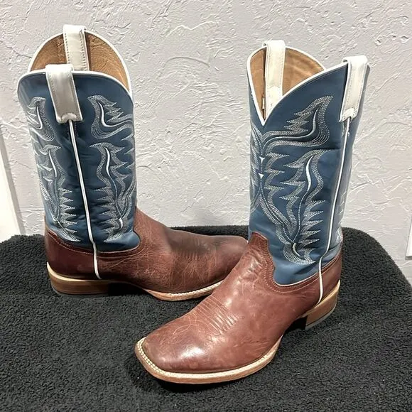 🔥🔥 CODY JAMES MEN'S SQUARE TOE STOCKMAN Western Cowboy BOOTS Sz 10.5D - EUC