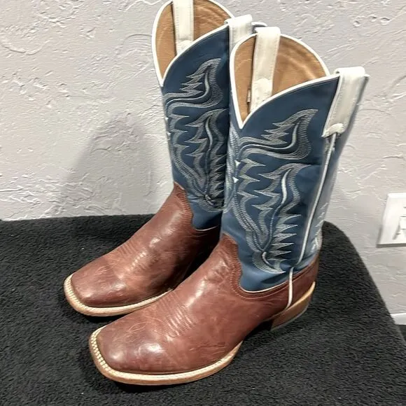 🔥🔥 CODY JAMES MEN'S SQUARE TOE STOCKMAN Western Cowboy BOOTS Sz 10.5D - EUC