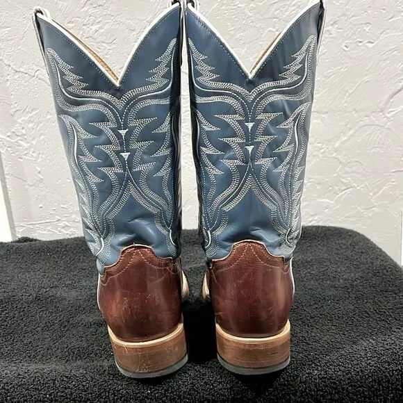 🔥🔥 CODY JAMES MEN'S SQUARE TOE STOCKMAN Western Cowboy BOOTS Sz 10.5D - EUC