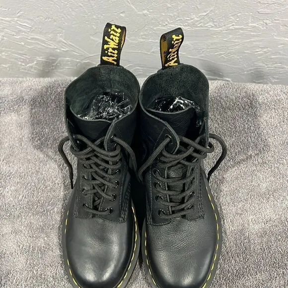 🔥 “DOC” Dr. Martens 1460 VIRGINIA PASCAL LEATHER BOOTS - Women Sz 6L - PERFECT