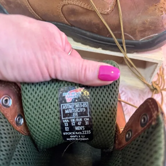 2241 Red Wing Men's 6&quot; King Toe NT SD
