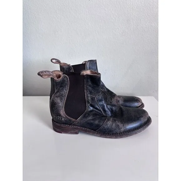 $295 Bed Stu Nandi Women's size 8.5 Leather Chelsea Leather Boots Ankle Shoes
