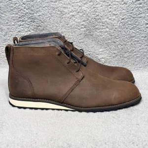 5.11 Tactical Mission Ready Mens Size 12 Chukka Boots Brown Leather Vibram Sole