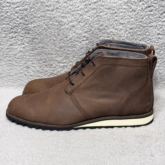 5.11 Tactical Mission Ready Mens Size 12 Chukka Boots Brown Leather Vibram Sole