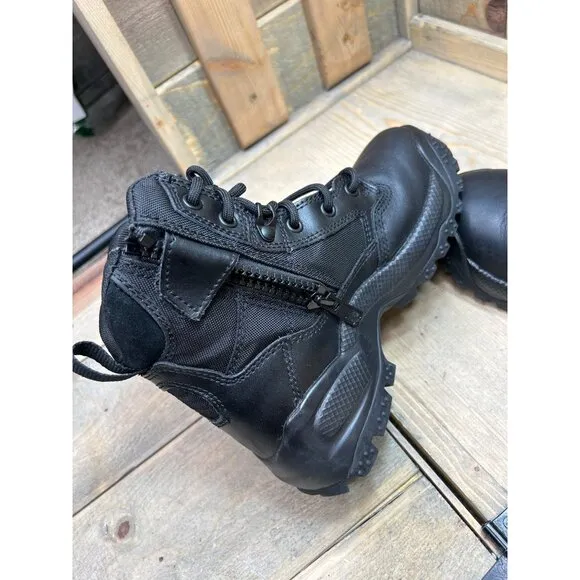5.11 Tactical WM ATAC 2.0 6&quot; Black Combat Lace Up Boots Size 6 Mens