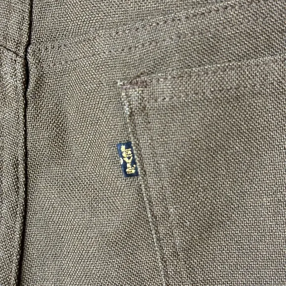 70’s Vintage Levi’s 517 Black Tab Boot Cut Pants