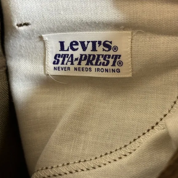 70’s Vintage Levi’s 517 Black Tab Boot Cut Pants