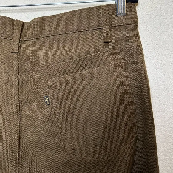 70’s Vintage Levi’s 517 Black Tab Boot Cut Pants