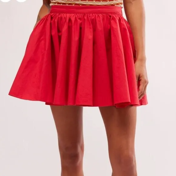 #73 NWT Free People Gaia Skirt in Bella Rose