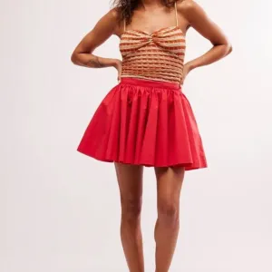 #73 NWT Free People Gaia Skirt in Bella Rose
