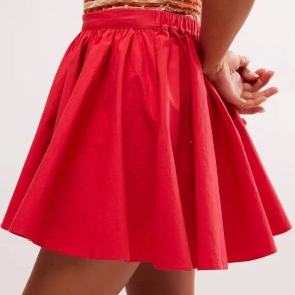 #73 NWT Free People Gaia Skirt in Bella Rose
