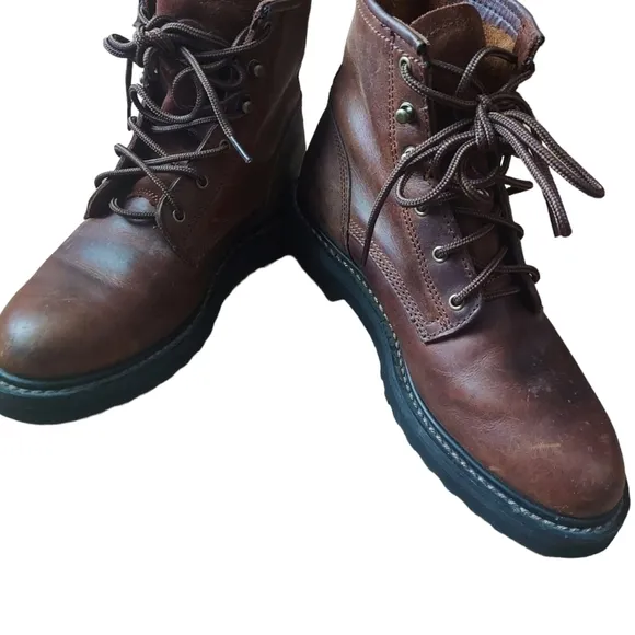 9 Double H brown boots