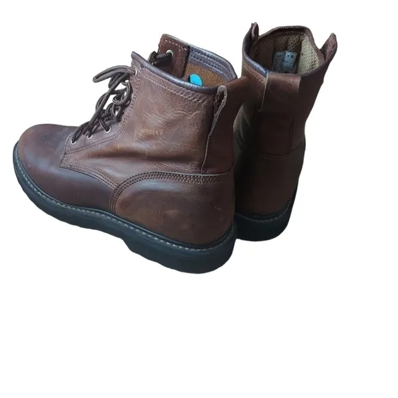 9 Double H brown boots