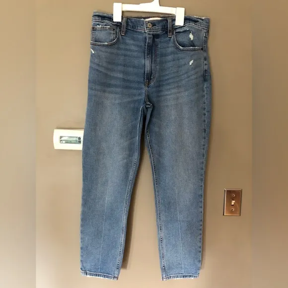 ABERCROMBIE &amp; FITCH High Rise Skinny Jeans Denim Size 10 - 30