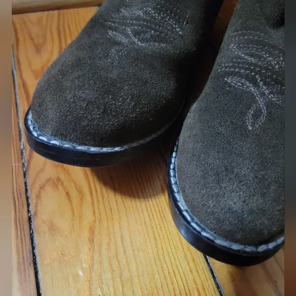 Acme Tan Leather Boots