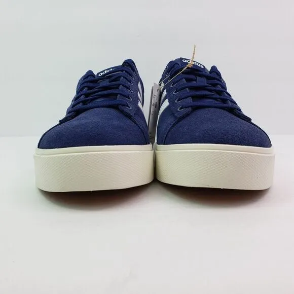 Adidas Daily 4.0 Mens Size 10.5 Dark Blue White Lifestyle Casual Sneaker Shoes