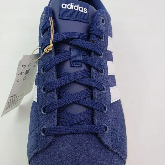 Adidas Daily 4.0 Mens Size 10.5 Dark Blue White Lifestyle Casual Sneaker Shoes