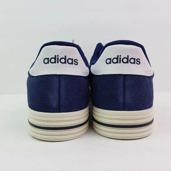 Adidas Daily 4.0 Mens Size 10.5 Dark Blue White Lifestyle Casual Sneaker Shoes