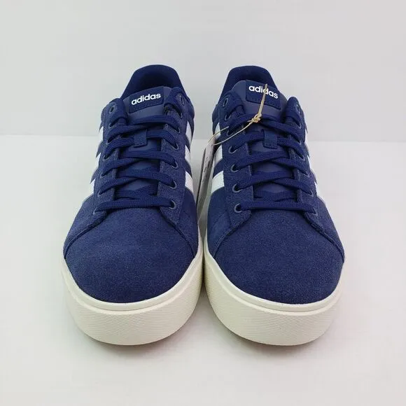 Adidas Daily 4.0 Mens Size 10.5 Dark Blue White Lifestyle Casual Sneaker Shoes