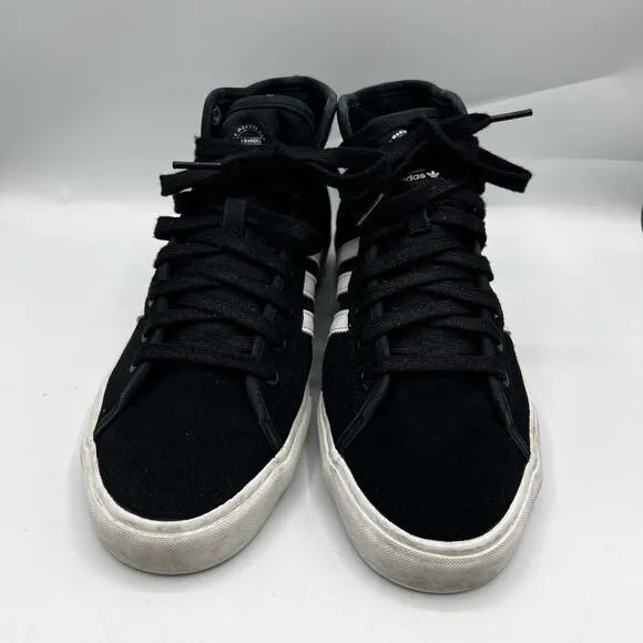 Adidas Mens Matchcourt High RX CQ1120 Black Casual Shoes Sneakers Size 9.5