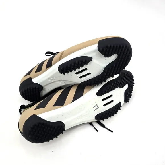 Adidas Mens The Gravel Shoe Cycling Tan and Black Athletic Shoes Size 10.5