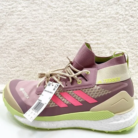 Adidas TERREX FREE HIKER GORE-TEX HIKING SHOES Size 10 NWT