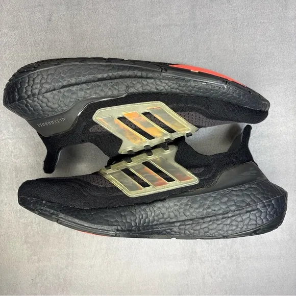 🔥🔥🔥Adidas Ultraboost 21 Black Running Shoes SIZE: 8.5🔥🔥🔥