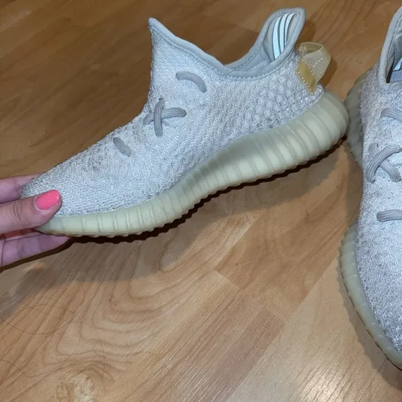 Adidas Yeezy Boost 350 V2 - Cream and Orange - TURN ORANGE IN SUN