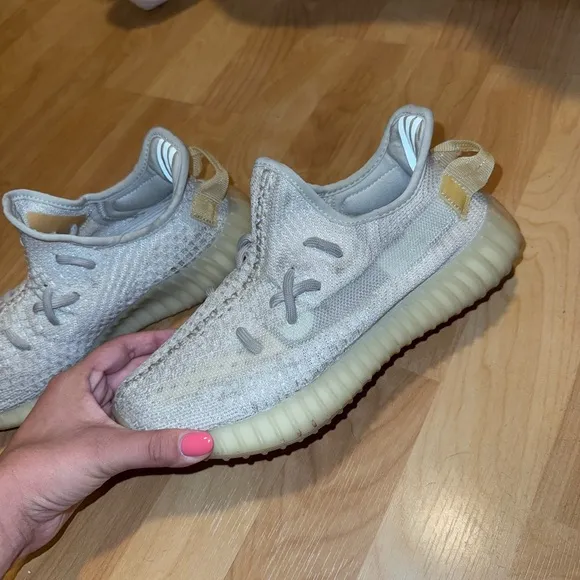 Adidas Yeezy Boost 350 V2 - Cream and Orange - TURN ORANGE IN SUN