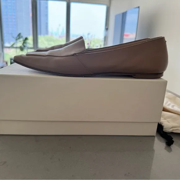 Aeyde Tan Loafers