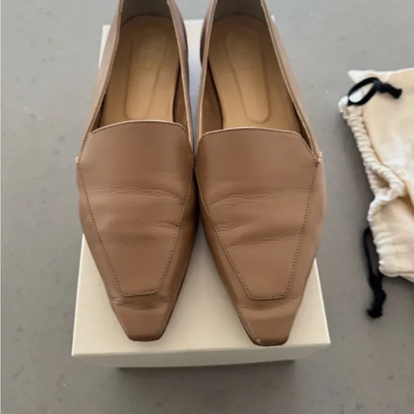 Aeyde Tan Loafers