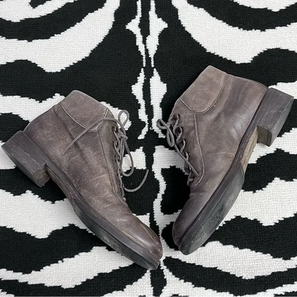 Alberto Fermani Rugged Combat Boots 50th Anniversary Limited Edition Size 38