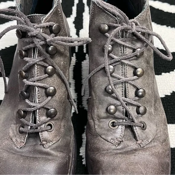 Alberto Fermani Rugged Combat Boots 50th Anniversary Limited Edition Size 38
