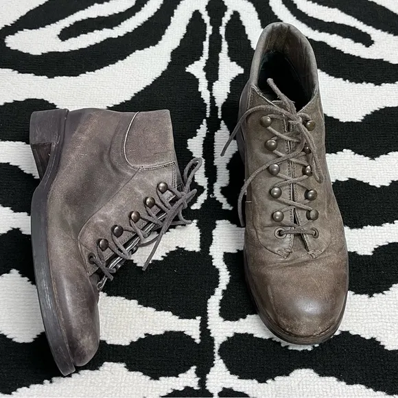 Alberto Fermani Rugged Combat Boots 50th Anniversary Limited Edition Size 38