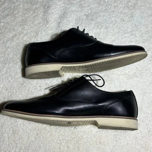 Aldo Classy Oxford Black Dress Shoes Size 10