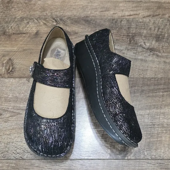 Alegria Black Mary Jane Shoes Women Size 40(9)