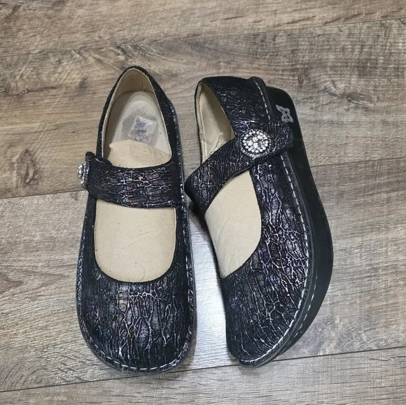 Alegria Black Mary Jane Shoes Women Size 40(9)