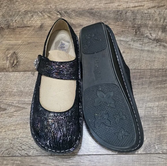 Alegria Black Mary Jane Shoes Women Size 40(9)