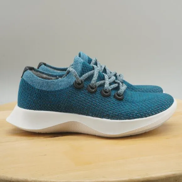 Allbirds Tree Dasher Womens Size 6 Shoes Everest Blue Running Comfort Sneakers