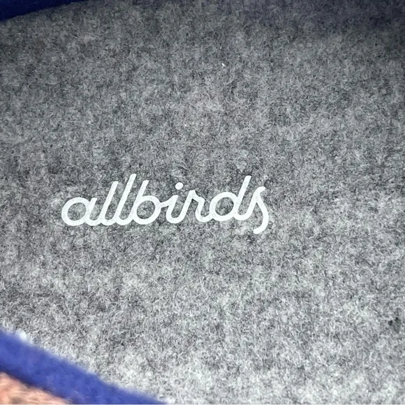 Allbirds Wool Piper Shoes Mens 10 Brown Blue Cocoa Haze Sneakers Comfort
