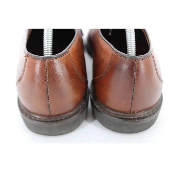 Allen Edmonds Brown Split Toe Oxford Mens Size 11 D Dress Shoes