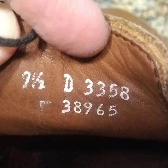 Allen Edmonds Clifton Mens Dress Shoes Chestnut Brown Leather Size 9.5 D US
