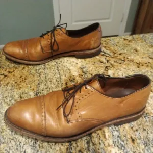 Allen Edmonds Clifton Mens Dress Shoes Chestnut Brown Leather Size 9.5 D US