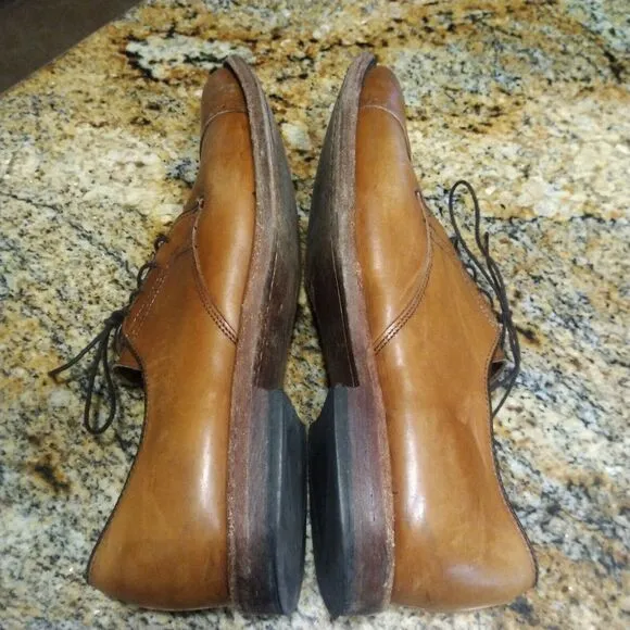 Allen Edmonds Clifton Mens Dress Shoes Chestnut Brown Leather Size 9.5 D US