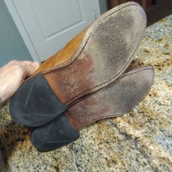 Allen Edmonds Clifton Mens Dress Shoes Chestnut Brown Leather Size 9.5 D US